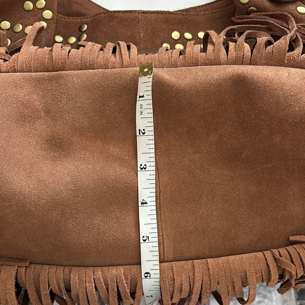 𝅺Sam Edelman Emily Suede Bucket Tote - Picture 10 of 11